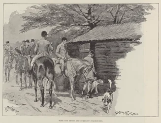 Mit den Devon und Somerset Staghounds